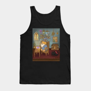 Maurice the Bear - Wizard Office Tank Top